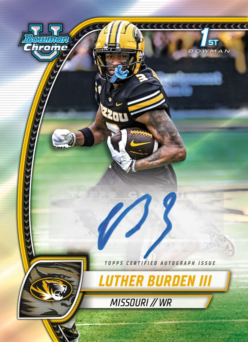 2024 Bowman University Chrome Football Hobby Box