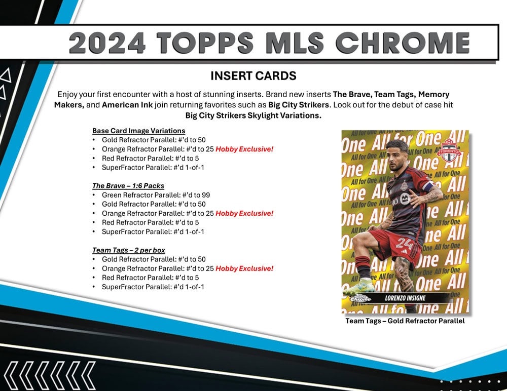 2024 Topps Chrome MLS Hobby 12Box case