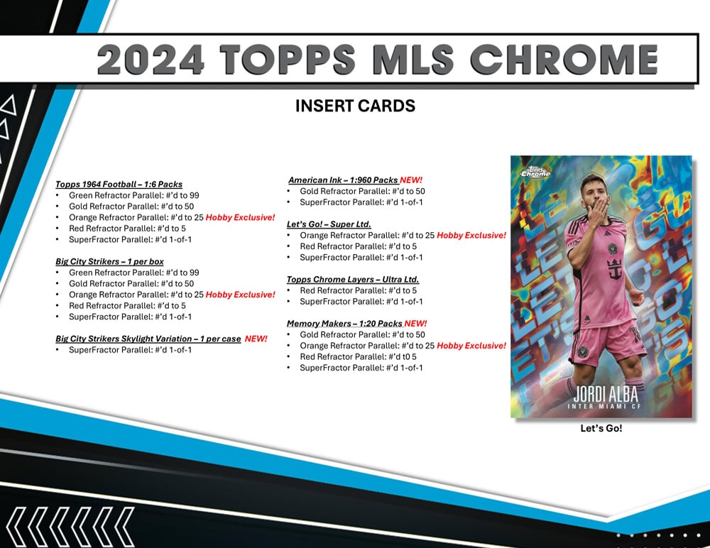 2024 Topps Chrome MLS Hobby 12Box case