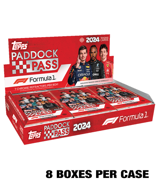 2024 Topps Paddock Pass Formula 1 F1 Hobby 8Box case